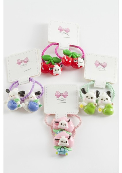 Meyve Hayvan Lastikli Toka 2 Adet