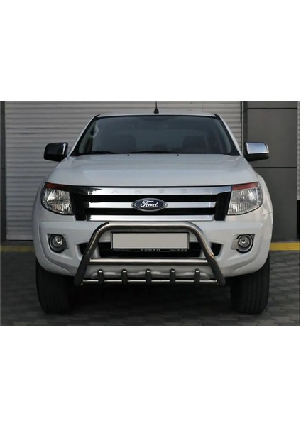 Ranger 2016-2020 (4x4) Ön Koruma- Bull Bar - Karterli Ara Borulu 60 - Bream A