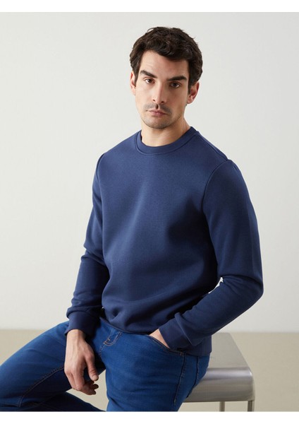 Lcw Yeni Yeni Sezon Bisiklet Yaka Erkek Sweatshirt