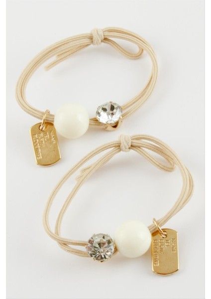 Taşlı Lastikli Toka 2 Adet