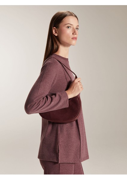 Lcw Yeni Yeni Sezon Büyük Beden Bisiklet Yaka Kadın Sweatshirt Tunik