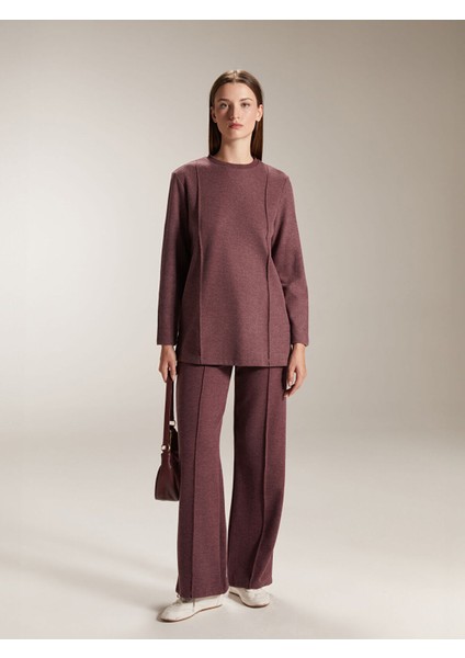 Lcw Yeni Yeni Sezon Büyük Beden Bisiklet Yaka Kadın Sweatshirt Tunik modelleri