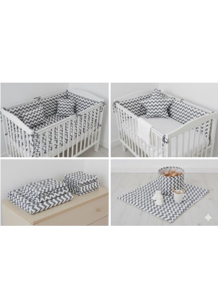 Gri Zik Zak Desenli Pamuklu Nevresimlik Kumaş 100*240 cm Metrelik Çarşaf Yastık Ev Tekstil Kumaşı fiyatları