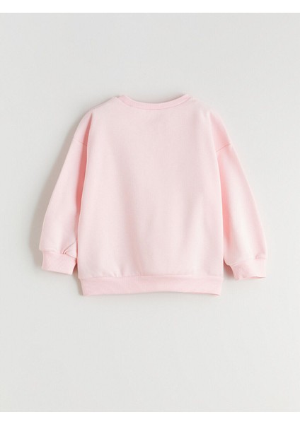 Lcw Yeni Peak Yeni Sezon Bisiklet Yaka Niloya Baskılı Kız Çocuk Sweatshirt fırsatları