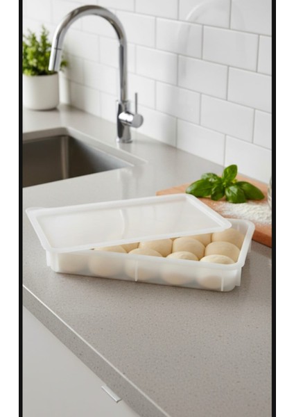 Hamur Teknesi ,hamus Pasası. Un Küreği Hediyeli .kapaklı. En :40 cm , Boy : 60 Cm, Yükseklik 7.5 cm modelleri