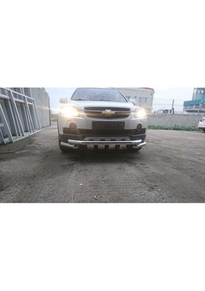 Opel Antara (2011-2018) Shark Bıyık - 70 Lik Borudan - Dişli - Chrome