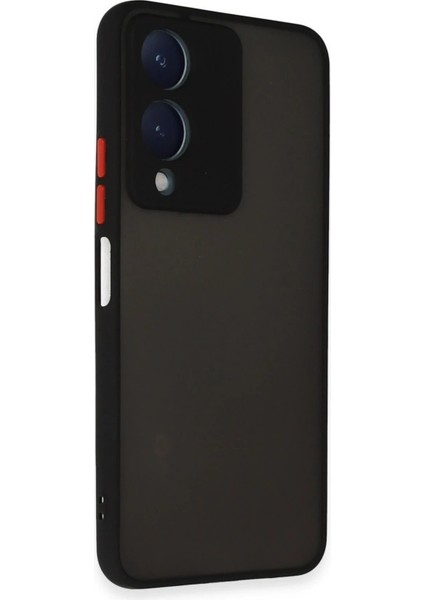 MYT09 Vivo Y17S Kılıf Montreal Silikon Kapak - Siyah fiyatları