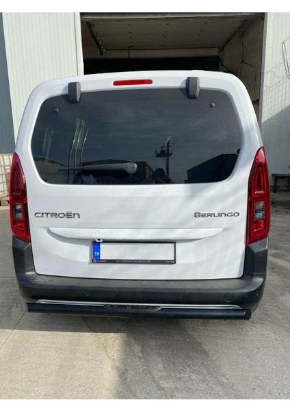 Toyota Proace 2019+ Krom Saclı Yan Basamak + Çiftli Bıyık + Arka Koruma | 3 Lü Set Siyah indirimleri