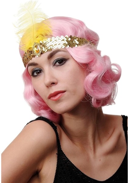 7039LER 8039LER ve 9039LAR Temalı Altın Renk Çarliston Saç Bandı fiyatları