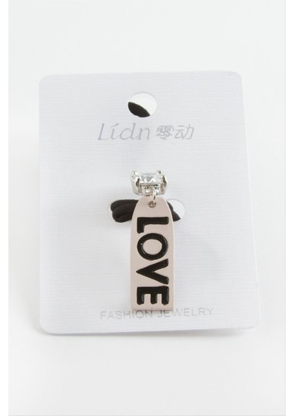 Love Yazılı Tek Taş Lastikli Toka modelleri