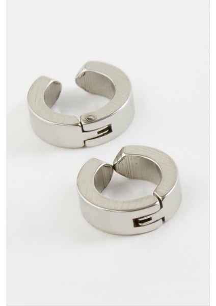 Çelik Erkek Küpe Kıstırmalı 2 Adet fiyatları