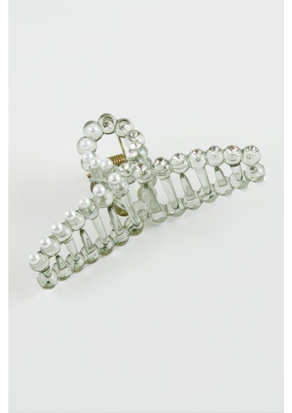 Fiyong Inci Taşlı Mandal Toka 8 cm fiyatları