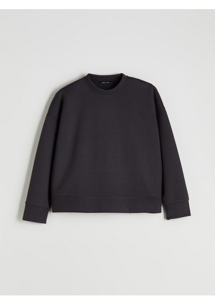 Lcw Yeni Yeni Sezon Bisiklet Yaka Kadın Sweatshirt indirimleri