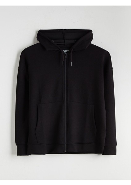 Lcw Yeni Cey Yeni Sezon Kapüşonlu Kadın Fermuarlı Sweatshirt indirimleri