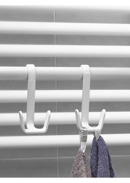 Havlupan Askısı, Kıyafet Askısı, Kapı Arkası Askısı Radyatör Askısı Banyo Askısı Beyaz 7 Adet fırsatları