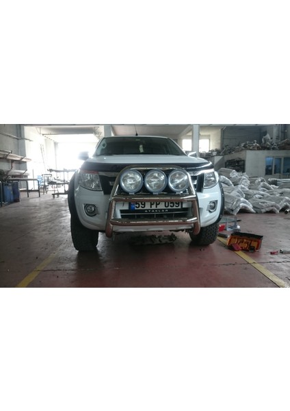 Ranger 2012-2015 (4x4) Yüksek Ön Koruma - Iki Ara Borulu - 60’lık Boru Isveç Model(Teraponb Işıksız) fiyatları