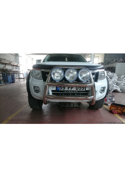 Ranger 2012-2015 (4x4) Yüksek Ön Koruma - Iki Ara Borulu - 60’lık Boru Isveç Model(Teraponb Işıksız) modelleri