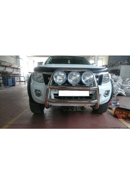 Ranger 2012-2015 (4x4) Yüksek Ön Koruma - Iki Ara Borulu - 60’lık Boru Isveç Model(Teraponb Işıksız) fırsatları