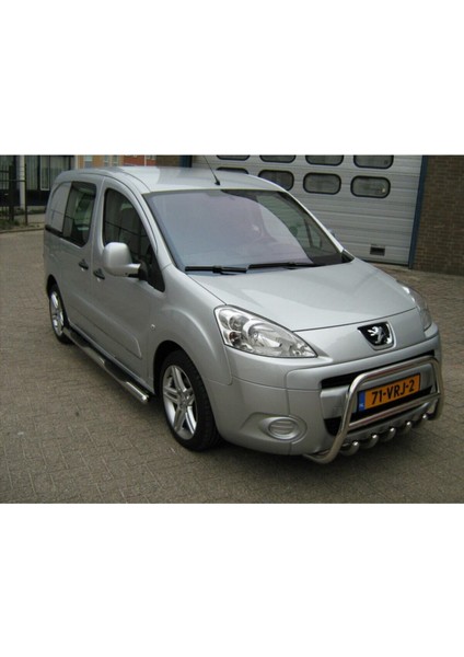 Peugeot Partner Tepee (2008-2018) Ön Koruma Barı - Bull Bar - Ara Borulu - 60 - Bream A modelleri