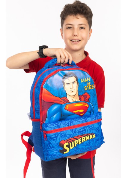 Lisanslı Superman Temalı Ilkokul Çantası fırsatları
