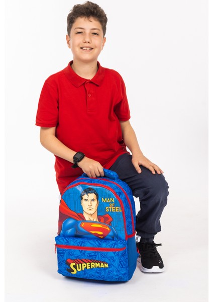 Lisanslı Superman Temalı Ilkokul Çantası indirimleri