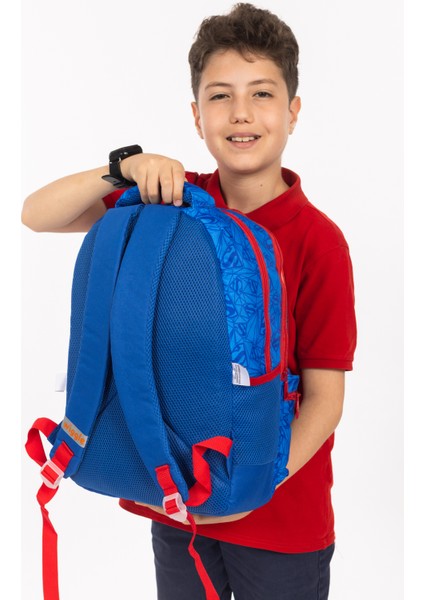 Lisanslı Superman Temalı Ilkokul Çantası