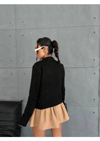 Nrzsnt Cepli Triko Kazak Siyah (Beden: Standart) fırsatları