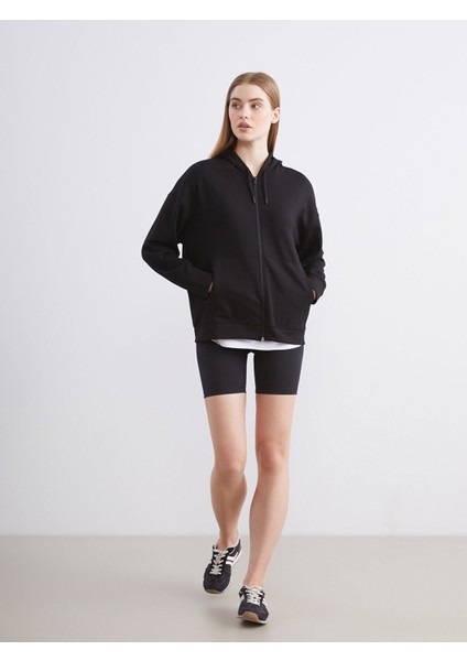 Lcw Yeni Cey Yeni Sezon Kapüşonlu Kadın Fermuarlı Sweatshirt fiyatları