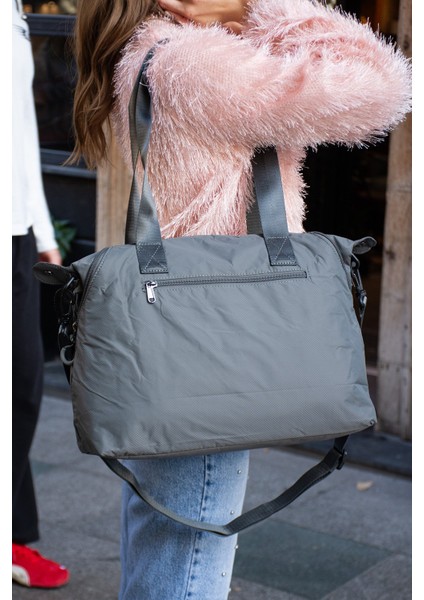 Sanmorris Genişleyebilir Yan Fermuarlı Paraşüt Kumaş Ayarlanabilir Omuz Çantası fiyatları