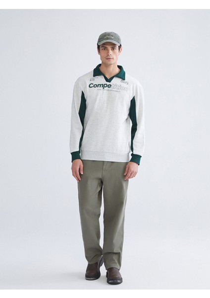 Lcw Yeni Yeni Sezon Polo Yaka Erkek Sweatshirt fiyatları