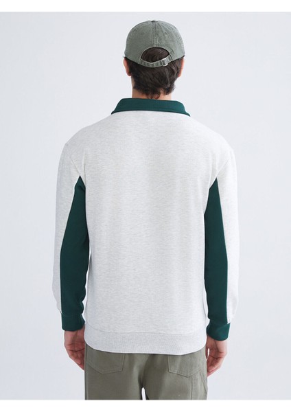 Lcw Yeni Yeni Sezon Polo Yaka Erkek Sweatshirt fırsatları