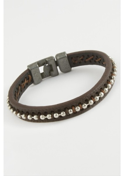 Top Metal Boncuklu Kaliteli Suni Deri Bileklikc fiyatları