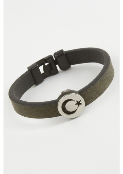 Ay Yıldız Kaliteli Suni Deri Bileklik fiyatları