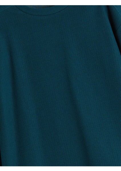 Lcw Yeni Bisiklet Yaka Dokulu Erkek Çocuk Tişört fiyatları