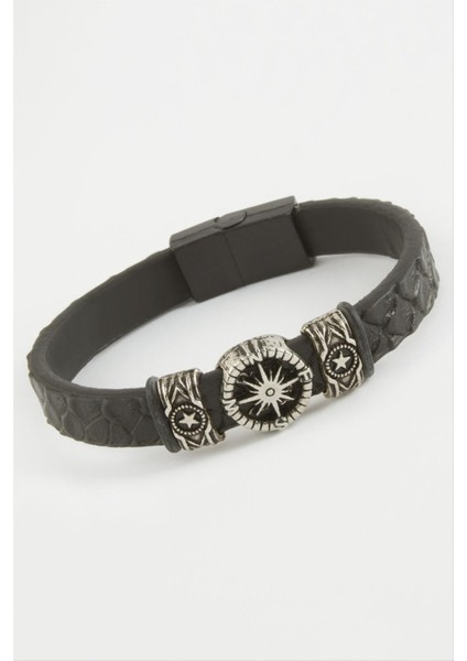 Yıldız Kaliteli Mıknatıslı Suni Deri Bileklik fiyatları