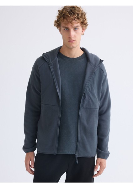 Lcw Yeni Özmarka Yeni Sezon Kapüşonlu Polar Erkek Fermuarlı Sweatshirt