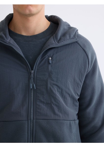 Lcw Yeni Özmarka Yeni Sezon Kapüşonlu Polar Erkek Fermuarlı Sweatshirt modelleri