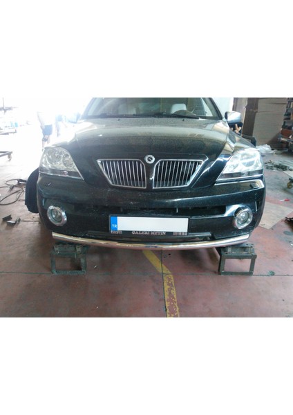 Kia Sorento 2002-2009 Uyumlu - Silindirli Bıyık - Ön Koruma Bar - 60 - Scad B modelleri