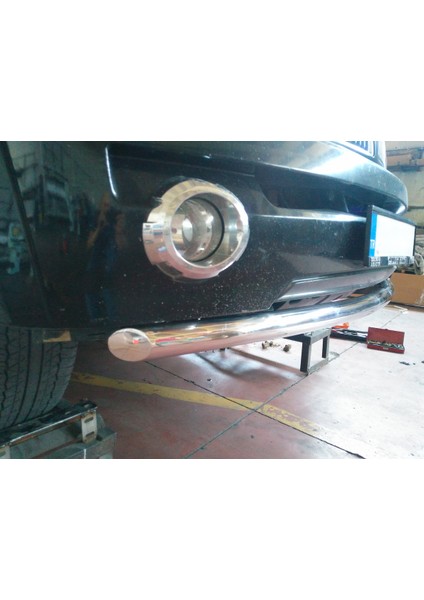 Kia Sorento 2002-2009 Uyumlu - Silindirli Bıyık - Ön Koruma Bar - 60 - Scad B