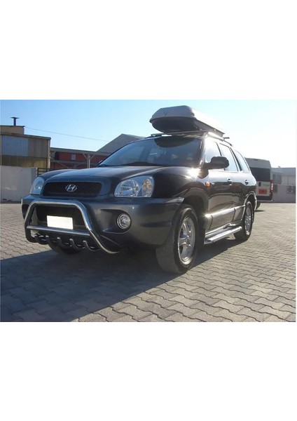 Hyundaı Santa Fe 2000-2005 Ön Koruma- Karterli - Ara Borulu - 60ø- Bream A fiyatları