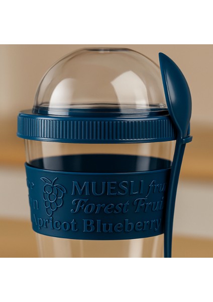 Taken Go Kapaklı Kaşıklı Pratik Taşınabilir Meyveli Yoğurt Kabı modelleri