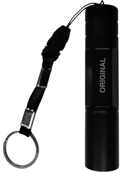PD-4455 Pilli Mini El Feneri | Aa Pil ile Çalışır – Metal Kasa – Güçlü LED – Anahtarlık Askılı fiyatları