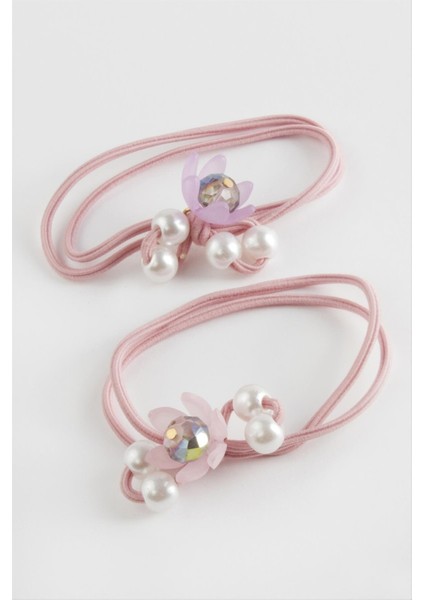 Çiçek Inci Lastikli Toka 2 Adet fiyatları