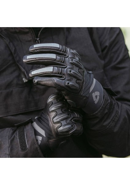 Energy Siyah Deri Motosiklet Eldiveni modelleri