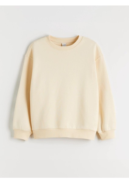 Lcw Yeni Yeni Sezon Bisiklet Yaka Kız Çocuk Sweatshirt