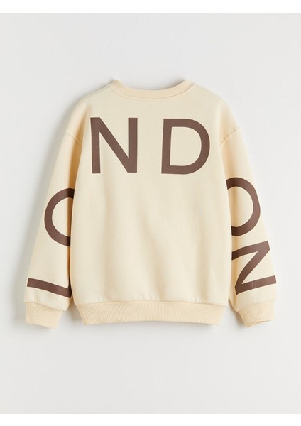 Lcw Yeni Yeni Sezon Bisiklet Yaka Kız Çocuk Sweatshirt modelleri