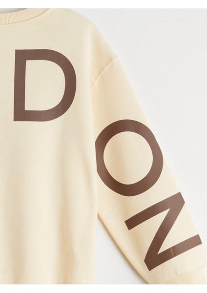 Lcw Yeni Yeni Sezon Bisiklet Yaka Kız Çocuk Sweatshirt indirimleri