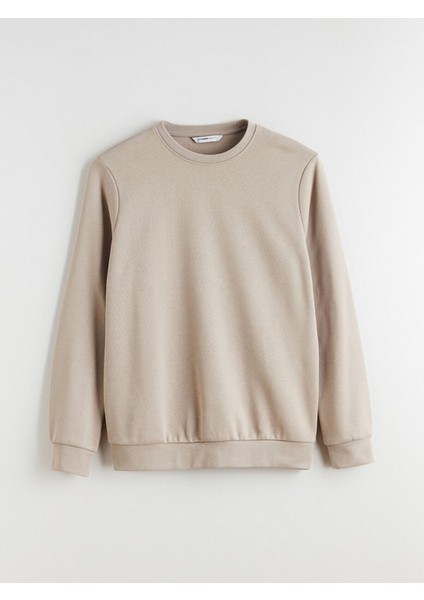 Lcw Yeni Özmarka Yeni Sezon Bisiklet Yaka Erkek Kalın Sweatshirt indirimleri