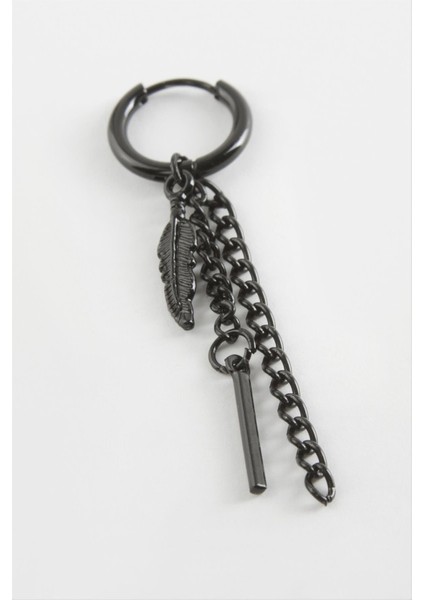 Yaprak Çubuk Erkek Çelik Küpe fiyatları