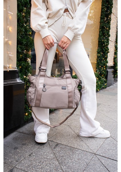 Sanmorris Hafif ve Dayanıklı Paraşüt Kumaş El ve Çapraz Askılı Çok Bölmeli Çanta fiyatları